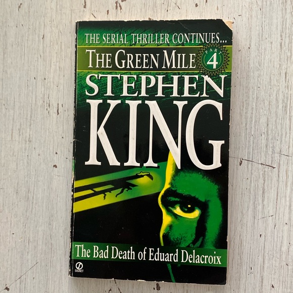 Stephen King - The Green Mile Part 4 - The Bad Desth of Eduard Delacroix - 1996 - Picture 1 of 7